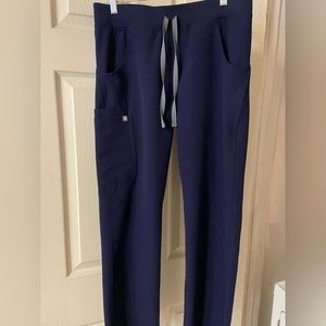 Women’s Navy Yola High Waisted 2.0 - skinny scrub pants